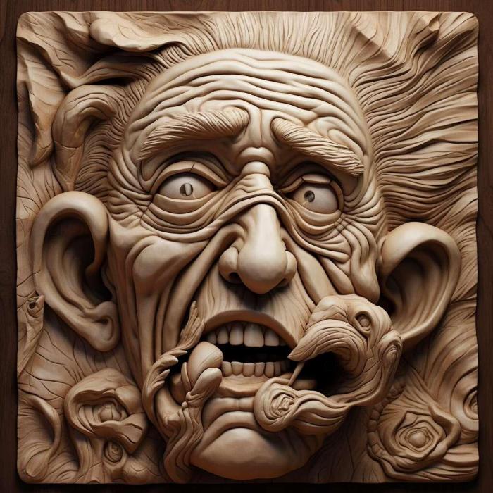 نموذج ثلاثي الأبعاد لآلة CNC 3D Art 